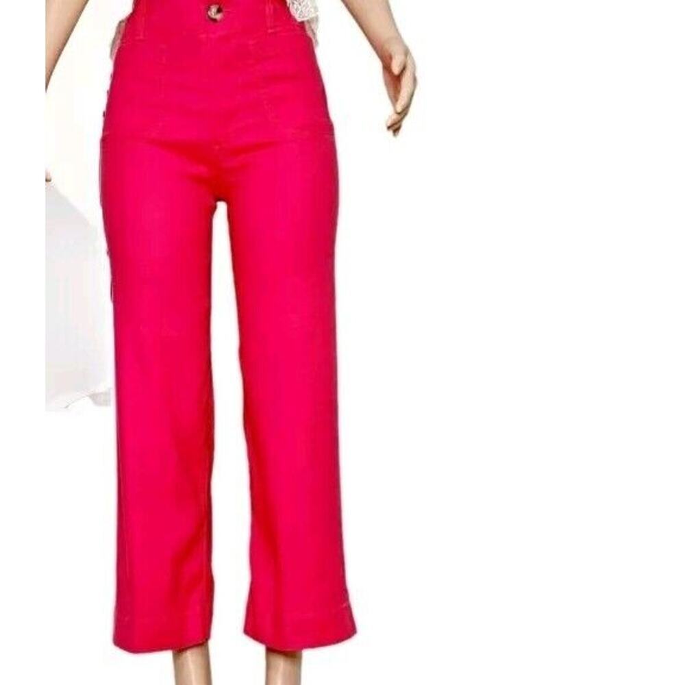 Anthropologie maeve colette pants Linen Pants Sz 31 - Picture 5 of 9